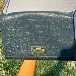 Kate Spade Black Crossbody Bag with Textured Leather